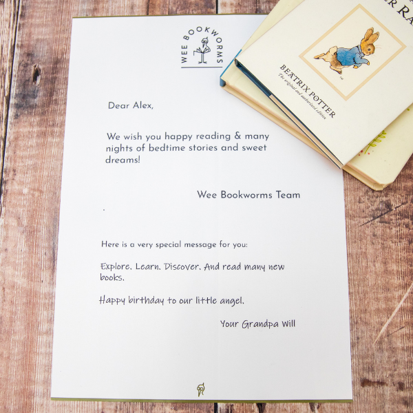 Personalised Peter Rabbit Book & Toy Gift Box