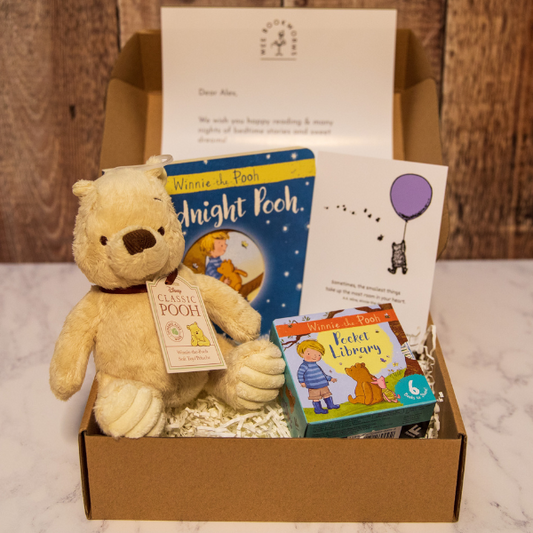 Personalised Winnie-the-Pooh Book & Toy Gift Box - Toddlers