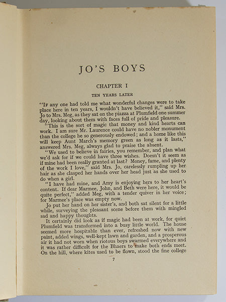 Jo’s Boys Vintage Edition