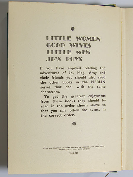 Little Men 1950s Vintage Edition