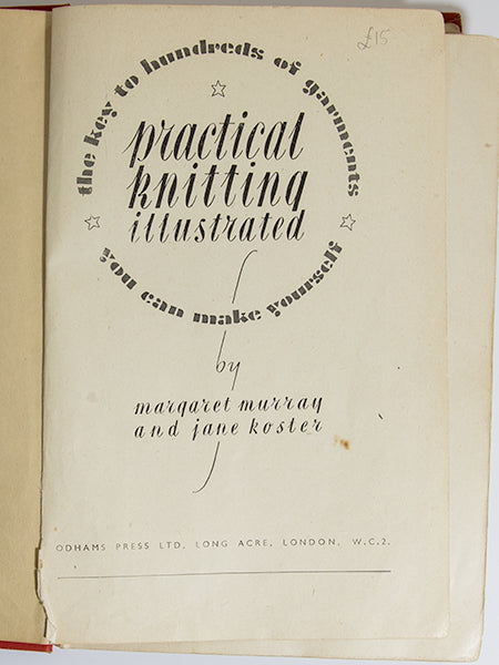 Practical Knitting 1940s
