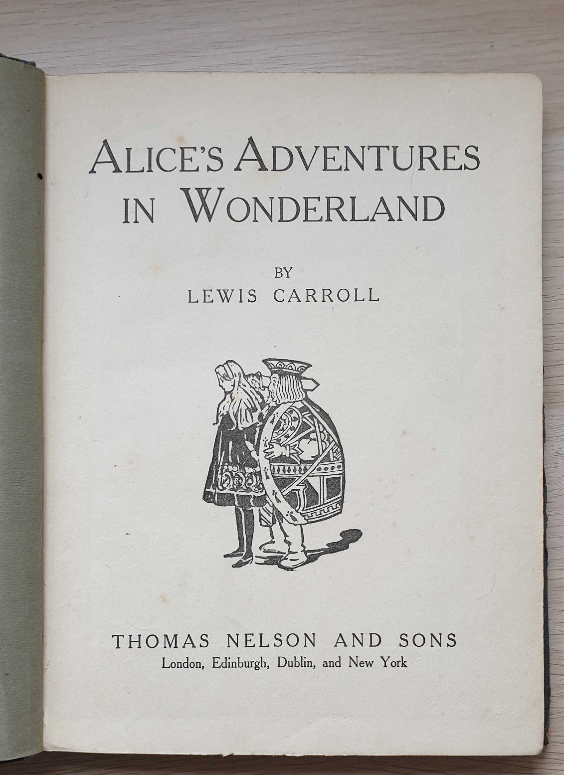 Alice in Wonderland Rare Antique Edition