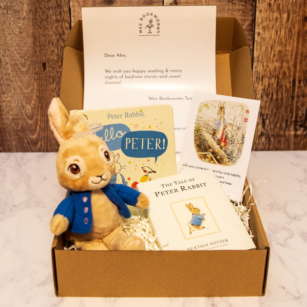 Personalised Peter Rabbit Book & Toy Gift Box | Wee Bookworms