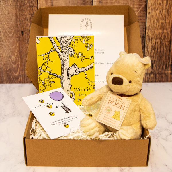 Personalised Winnie-the-Pooh Book & Toy Gift Box