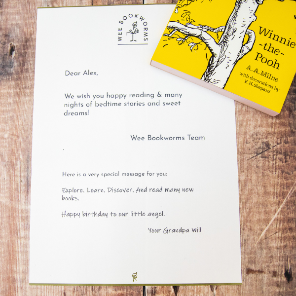 Personalised Winnie-the-Pooh Book & Toy Gift Box