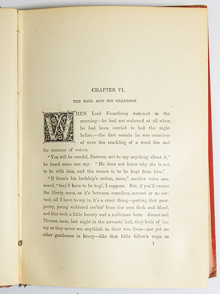 Little Lord Fauntleroy 1888 Edition