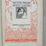 Myths From Many Lands Vintage Book